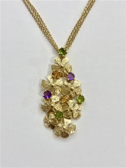 Collana Argento Raro Donna in Argento Quarzo idrotermale ARGRA22 - ARGRA22